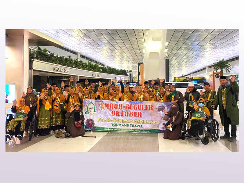 Keberangkatan Jamaah umroh ARG Travel
