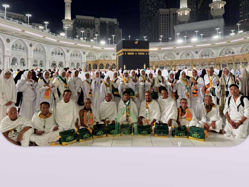 Jamaah Umroh ARG - Melaksanakan umroh pertama