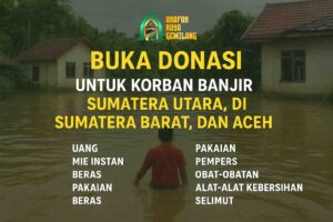 Donasi korban banjir